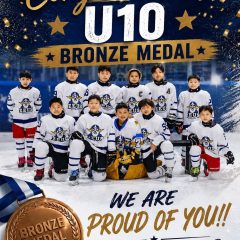 Congratulations to our U10A team on winning the Bronze Medal at Bangkok Fly 2026! ⚡